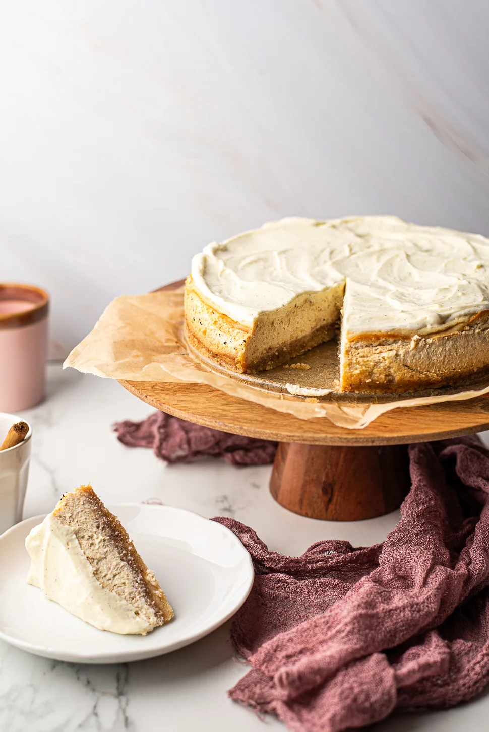 Ketoproof Cinnamonroll cheesecake 3 Ketoproof cinnamonroll cheesecake