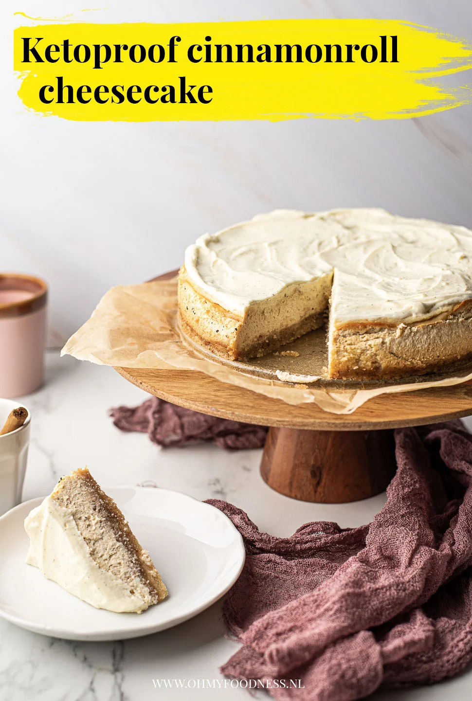 Ketoproof Cinnamonroll cheesecake 5 Ketoproof cinnamonroll cheesecake