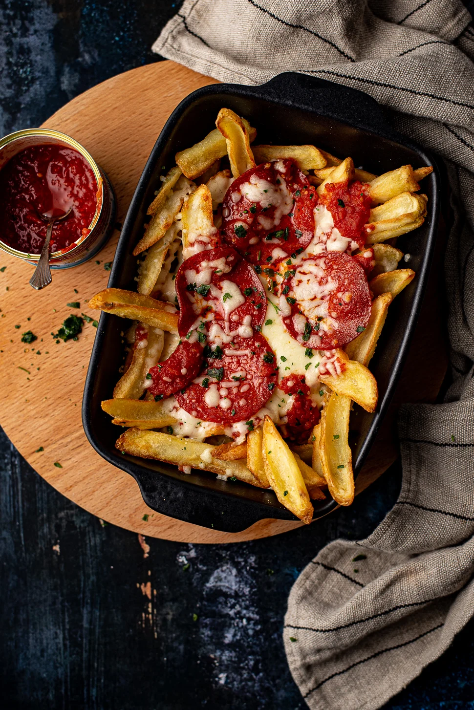 Pepperoni Pizzafries