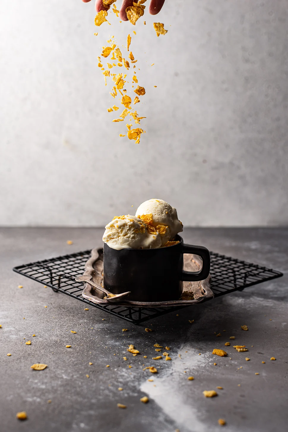 Cornflakes ijs 1 Cornflakes ijs