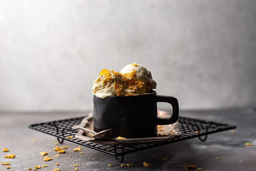 Cornflakes ijs 3 Cornflakes ijs