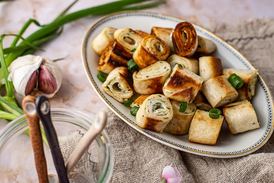 Picknicksnack: Krokante tortillabites met kruidenkaas 3 Knapperige tortillabites met kruidenkaas