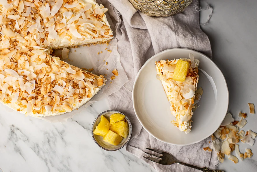 Fastfood Friday: No bake piña coladataart 2 No bake pina coladataart