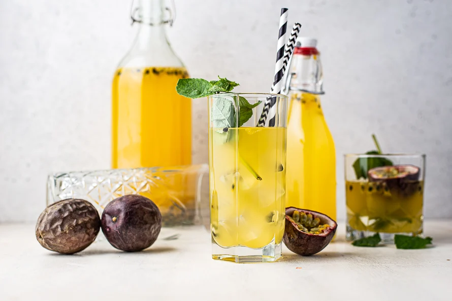 Passievruchtlimonade 2 Passievruchtlimonade