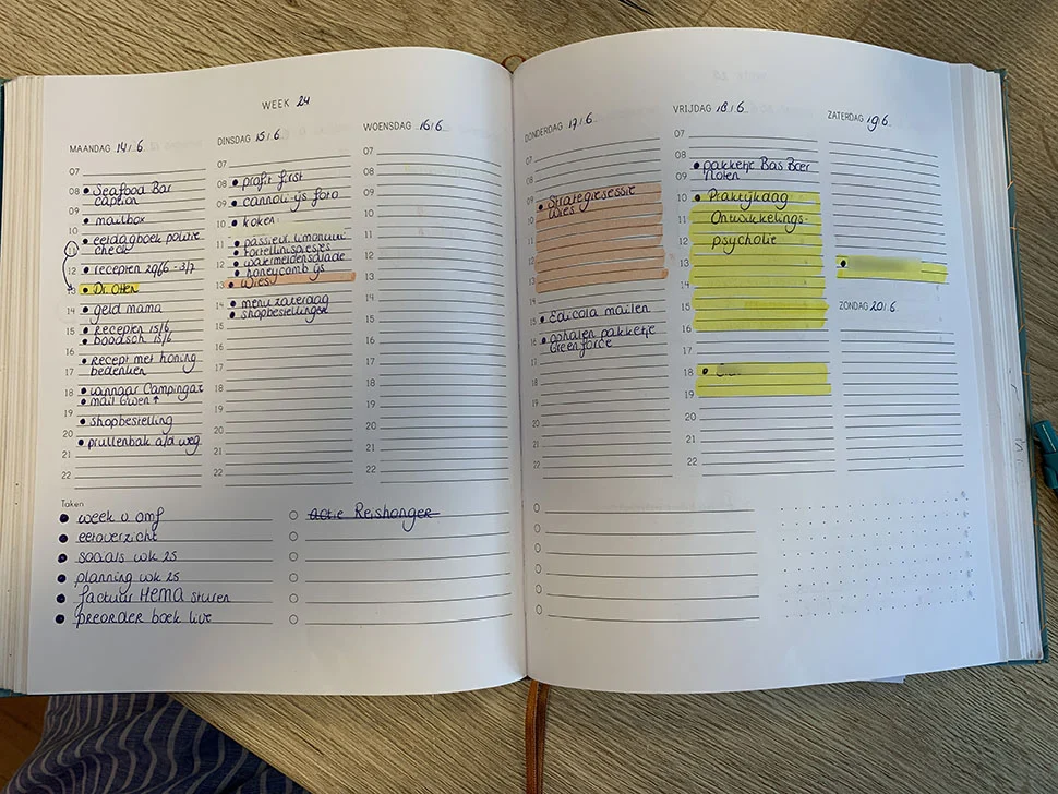 weekplanning
