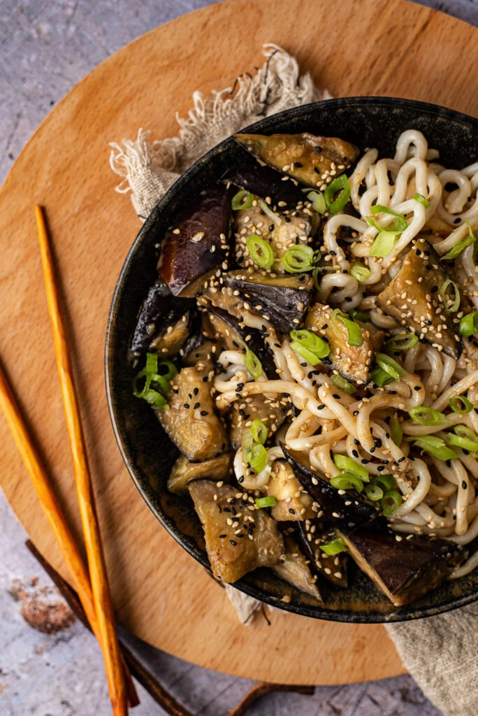 Gewokte aubergine met miso 35 gewokte aubergine met miso