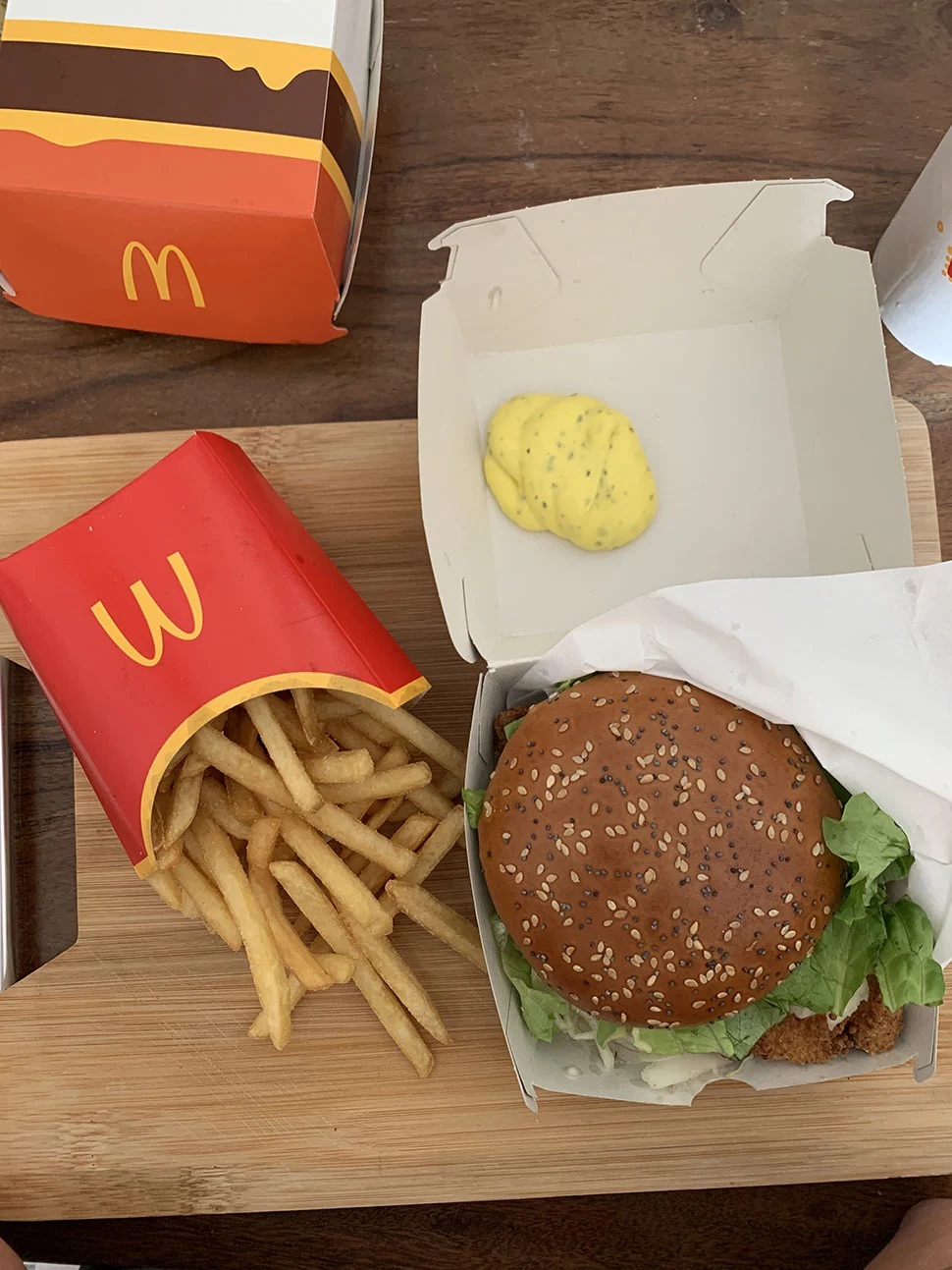 Sab's Eetoverzicht #33-2021 1 mcdonalds