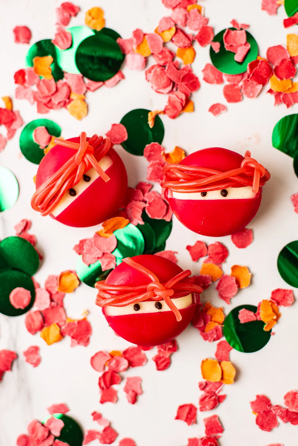 5x simpele kindertraktaties 2 Ninja babybel