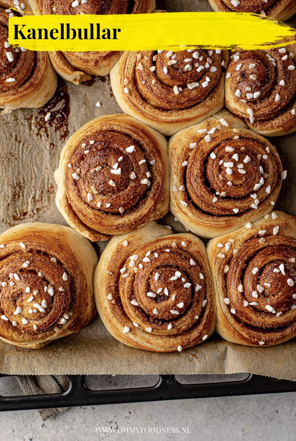 Kanelbullar (Scandinavische kaneelbroodjes) 4 Kanelbullar