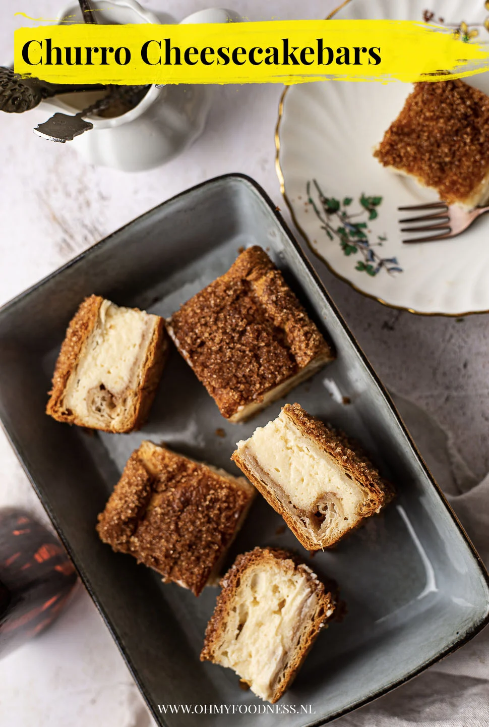 Fastfood Friday: Churro cheesecakebars 3 Churro cheesecakebars
