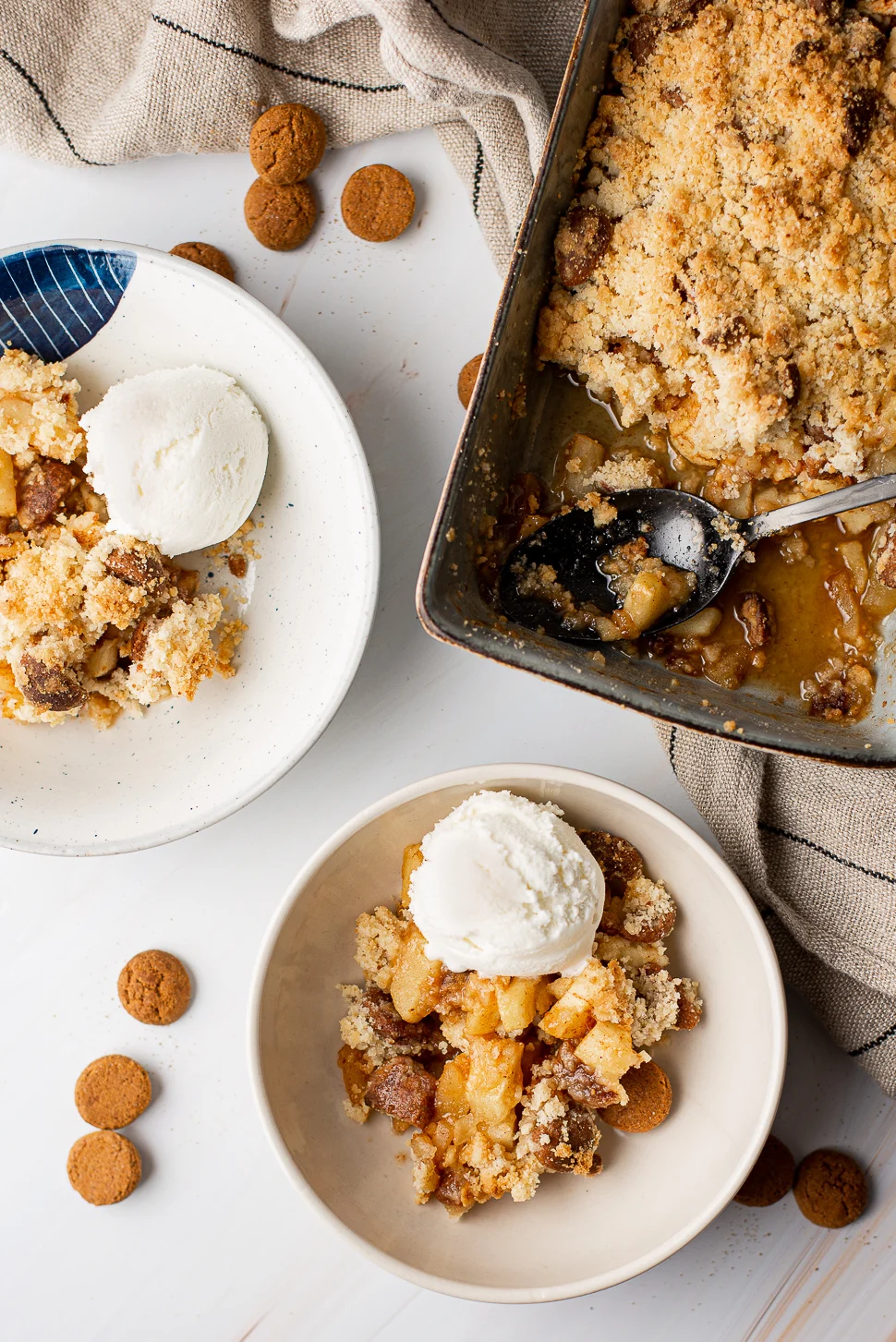 Appel-kruidnotencrumble 1 Appel-kruidnotencrumble