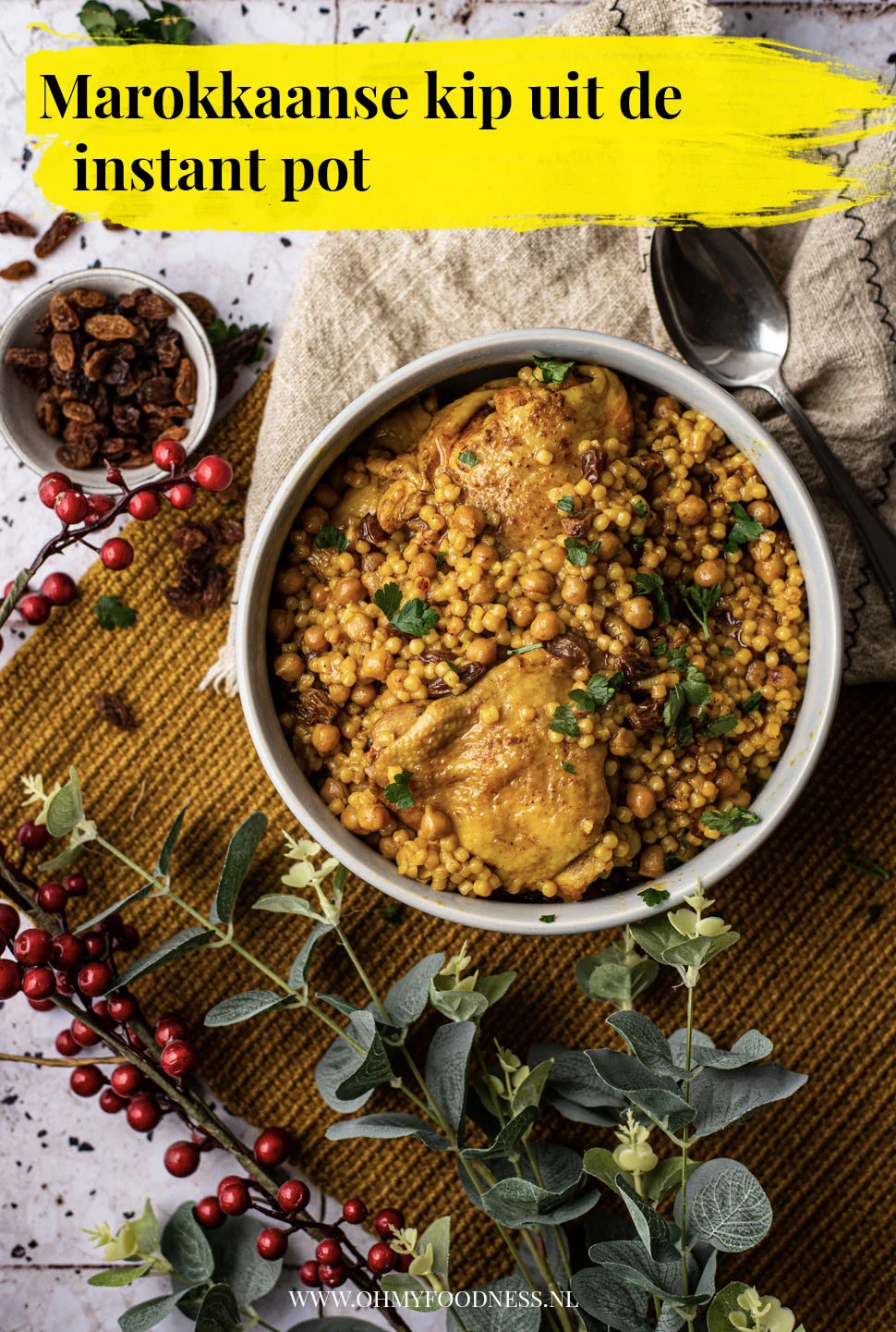 Marokkaanse kip uit de instant pot 3 Marokkaanse kip uit de instant pot