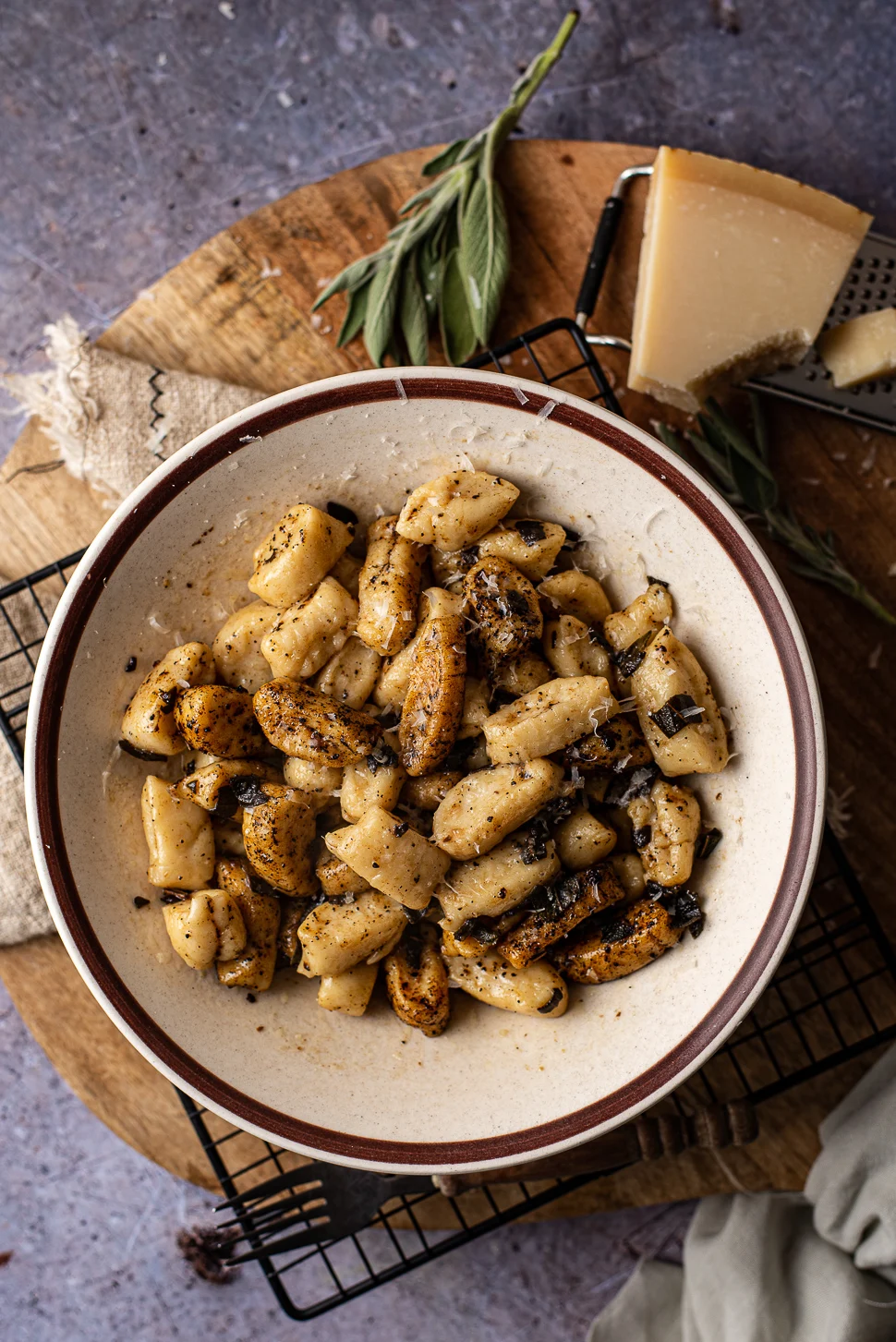 Ricotta gnocchi met salieboter 1 Ricotta gnocchi met salieboter