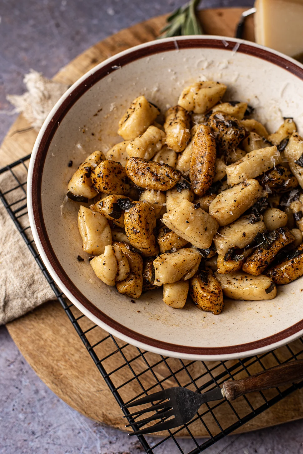 Ricotta gnocchi met salieboter 2 Ricotta gnocchi met salieboter