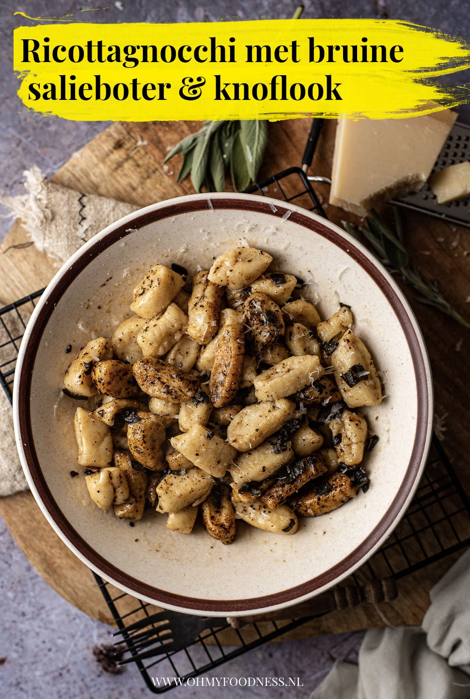 Ricotta gnocchi met salieboter 4 Ricotta gnocchi met salieboter