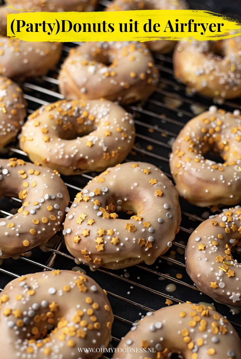 Party donuts uit de Airfryer 4 donuts uit de Airfryer