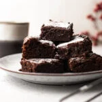 Gingerbread brownies