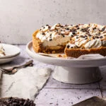 Banoffee pindakaastaart