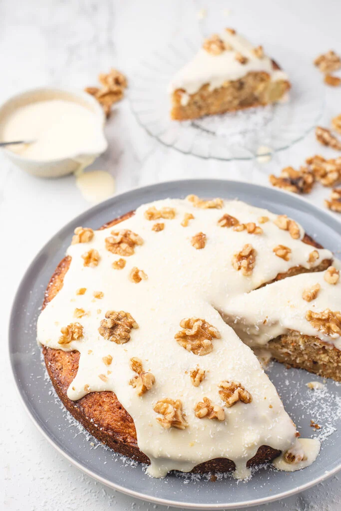 Carrotcake met ananas en kokos 21 Carrotcake met ananas en kokos