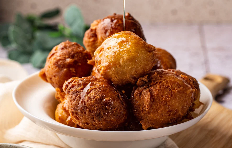 Griekse Loukoumades 2 Loukoumades