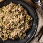 risotto met miso en shiitake