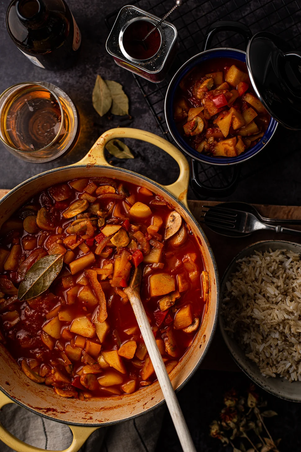 Vegan goulash 1 Vegan goulash
