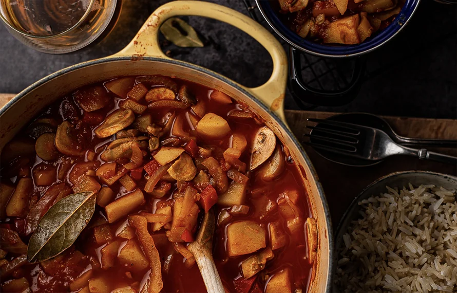 Vegan goulash 3 Vegan goulash