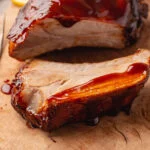 Plakkerige spareribs uit de oven