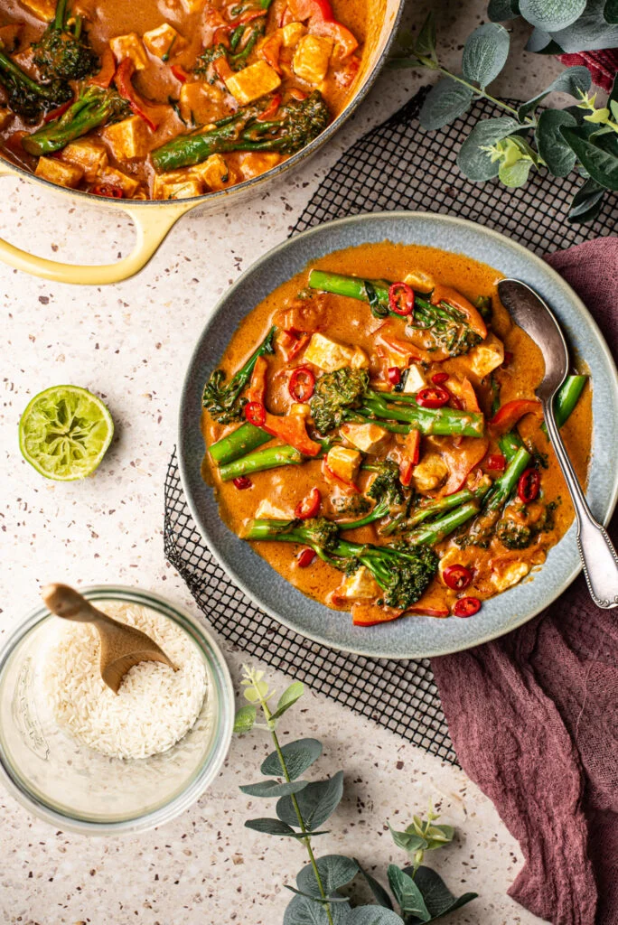 Pittige pindacurry met tofu 14 Pittige pindacurry met tofu