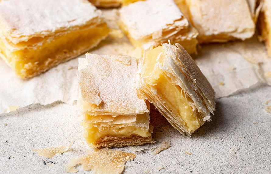 Fastfood Friday: Vanille Custard taart 2 Vanille custard taart