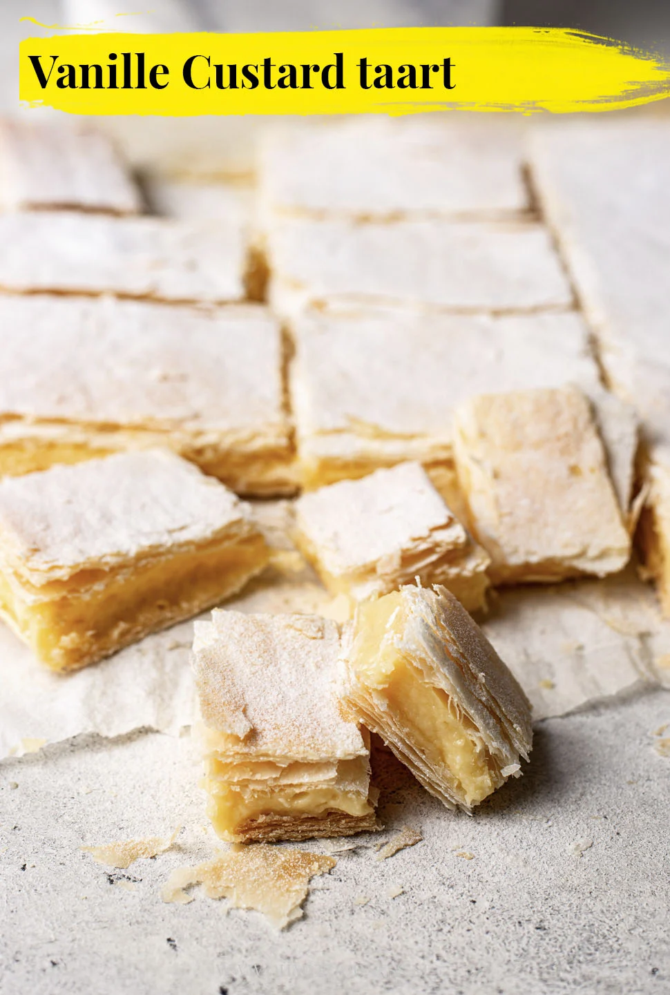 Fastfood Friday: Vanille Custard taart 3 Vanille custard taart