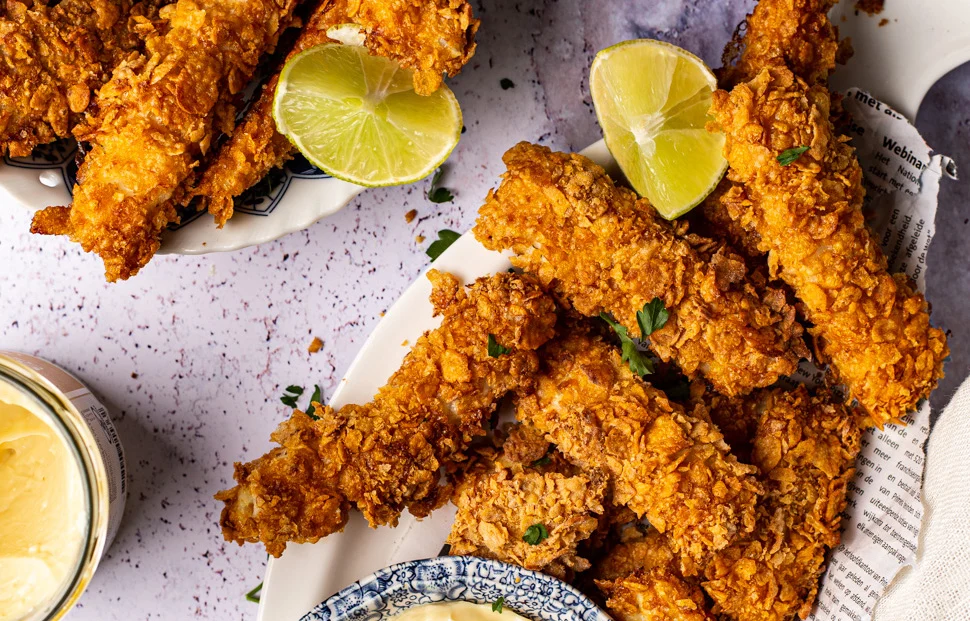 vissticks uit de oven