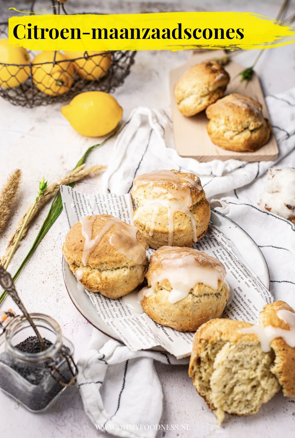 Citroen-maanzaad scones 4 Citroen-maanzaadscones
