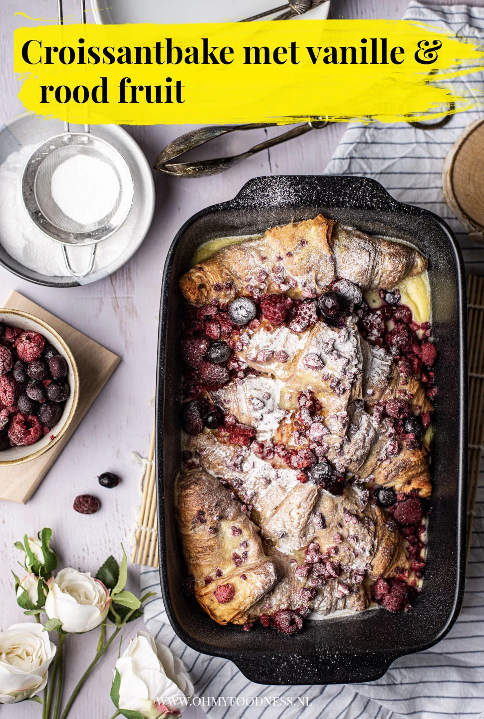 Croissantbake met vanille & rood fruit 5 croissantbake met vanille en rood fruit