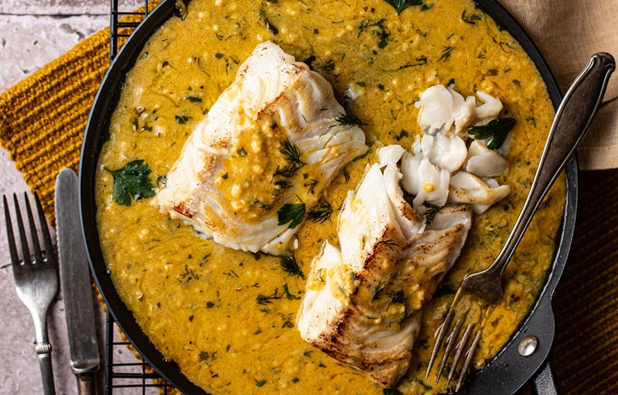 Kabeljauw in kruidenboter-citroensaus 3 kabeljauw in kruidenboter-citroensaus