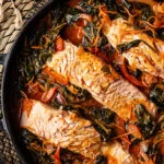 Thaise zalmcurry met crispy kokosrijst