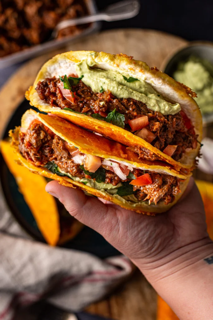 Fastfood Friday: Kaastaco's met pulled beef 15 Kaastaco's met pulled beef