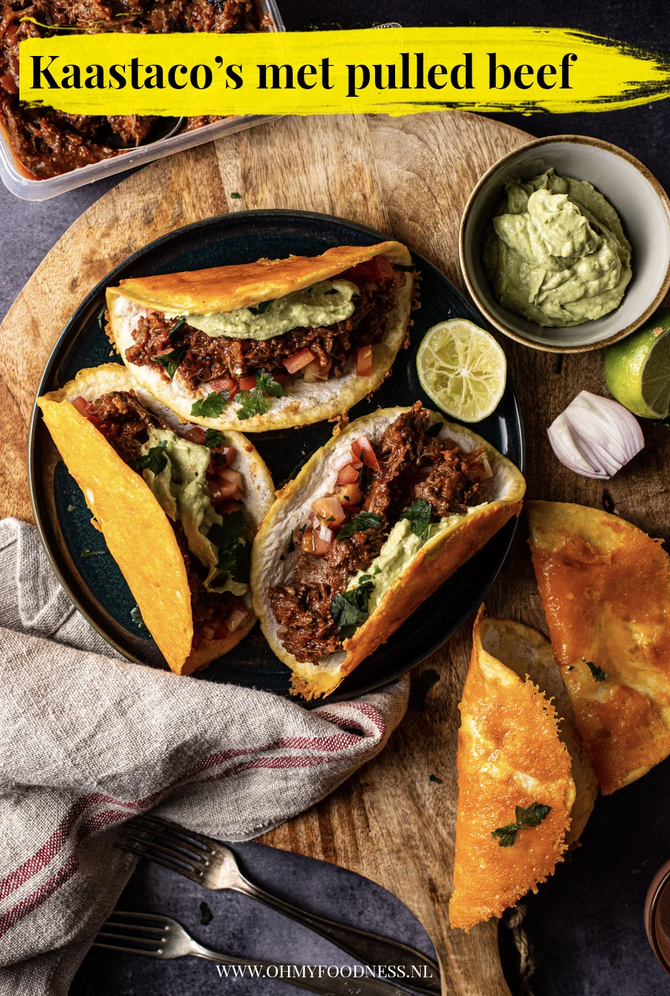 Fastfood Friday: Kaastaco's met pulled beef 4 Kaastaco's met pulled beef
