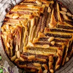 Rabarber-amandelcake