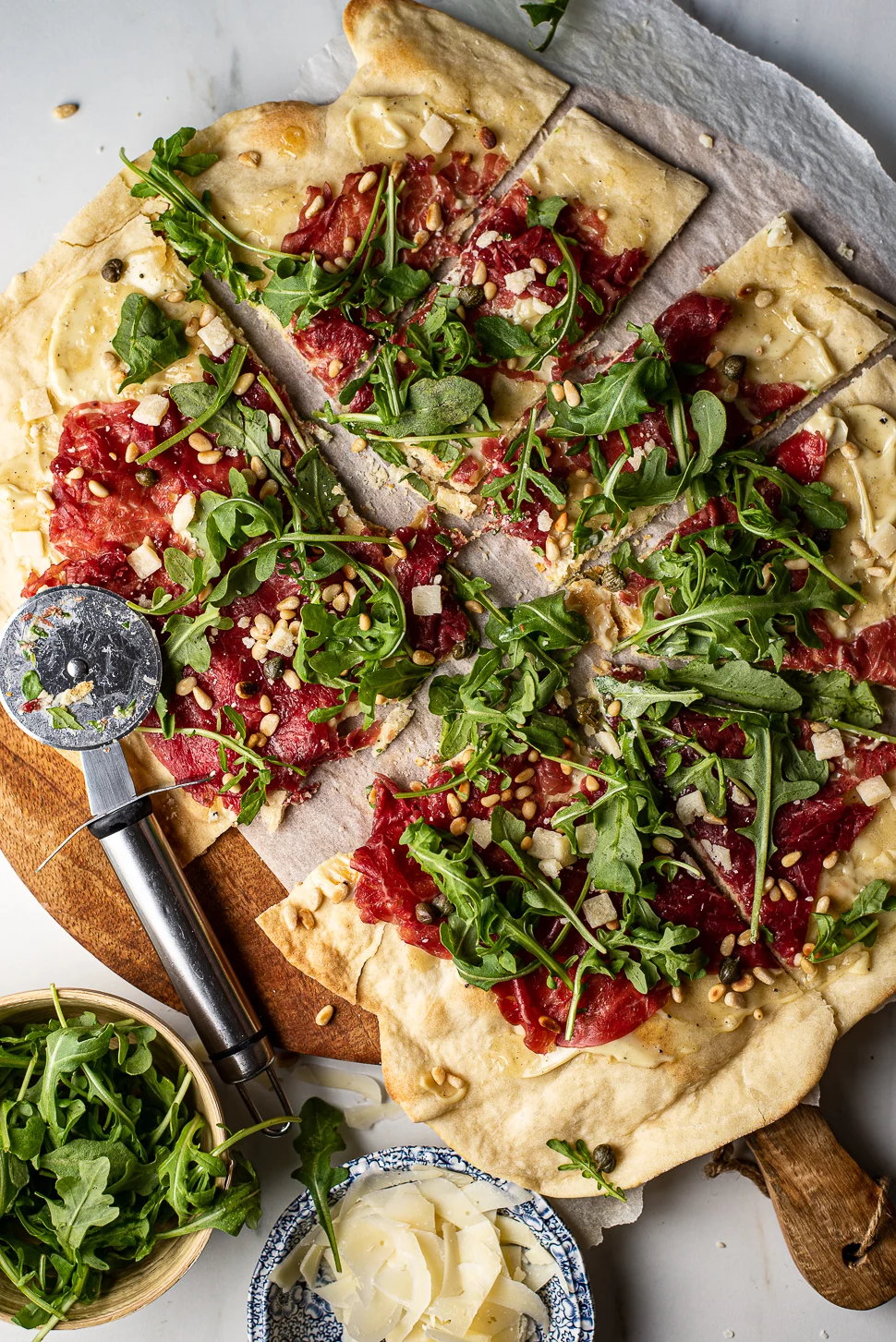 Carpaccio flammkuchen 1 Carpaccio flammkuchen