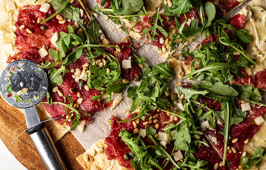 Carpaccio flammkuchen 3 Carpaccio flammkuchen