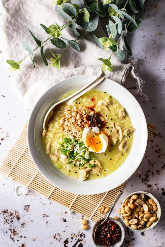 Congee met kip 43 congee met kip