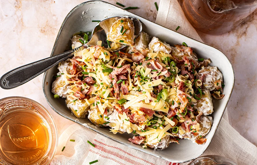 Fastfood Friday: Loaded aardappelsalade 4 Loaded aardappelsalade