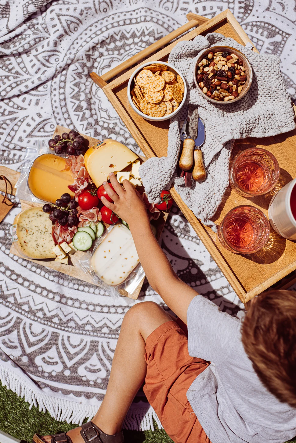 Kaasplank voor de zomer 1 kaasplank voor de zomer