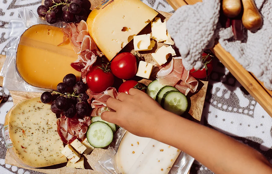 Kaasplank voor de zomer 5 kaasplank voor de zomer