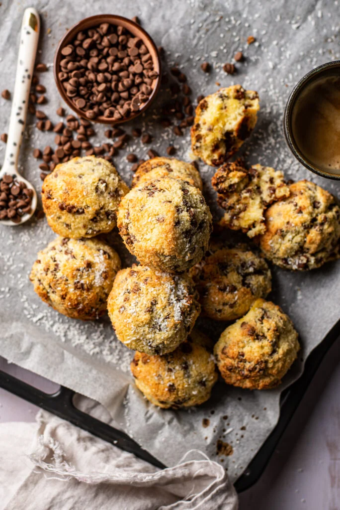 Fastfood Friday: Kokoskoeken met chocolatechips 11 Kokoskoeken met chocolatechips