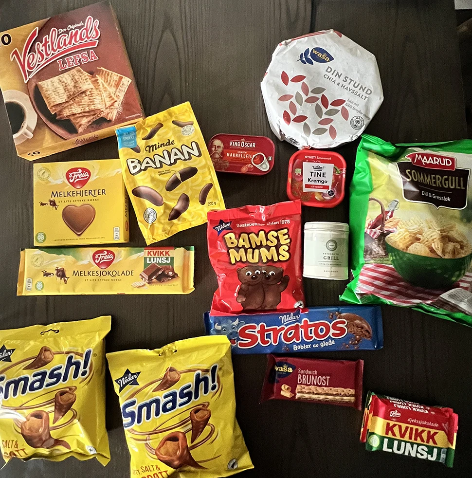 Dit moet je kopen in de Noorse supermarkt 2 Noorse snacks