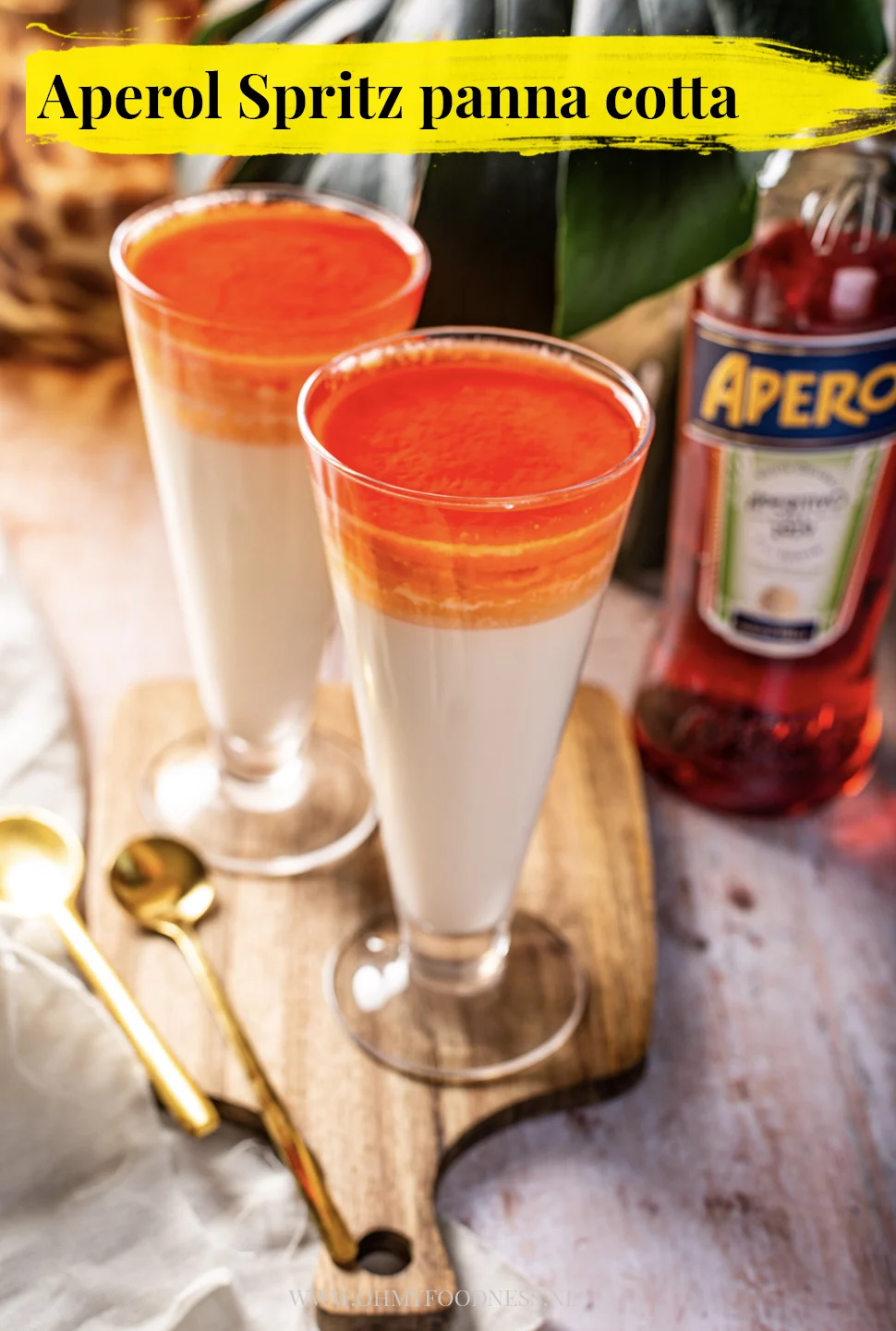 Fastfood Friday: Aperol Spritz panna cotta 3 Aperol Spritz panna cotta