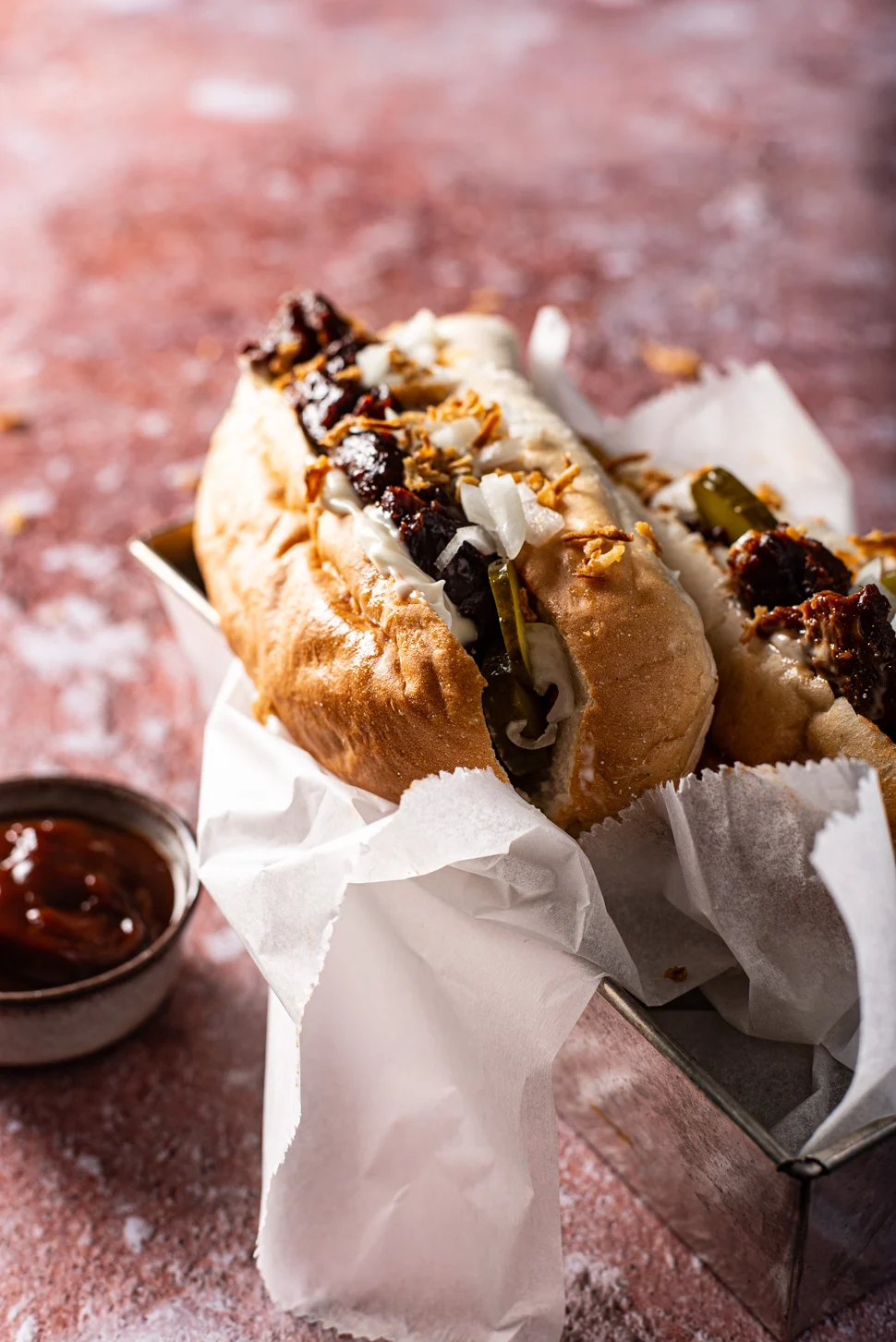 Fastfood Friday: Broodje sparerib 1 broodje sparerib