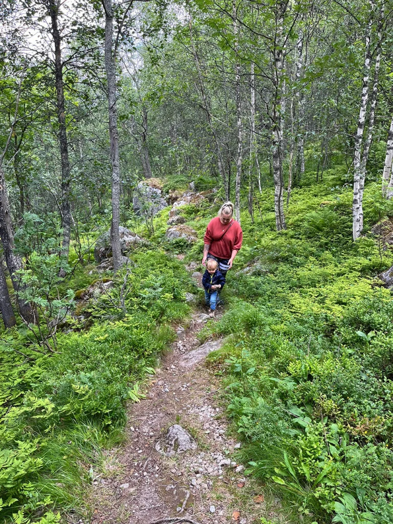 Doen in Hovden - Noorwegen 18 byklestigen2